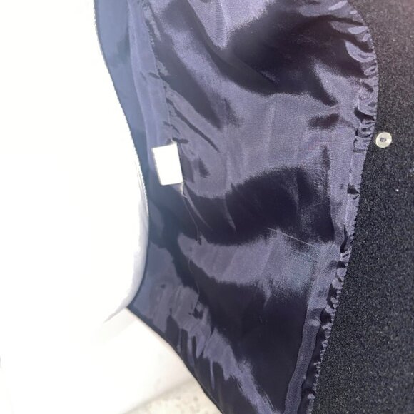 Takeo Nishida Maison De Mode Womens Jacket Black Size Medium Vintage Wool Blend - Picture 13 of 16